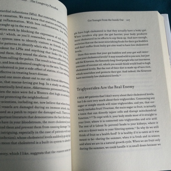 The Longevity Paradox Hardcover Diet health Book - Picture 6 of 14